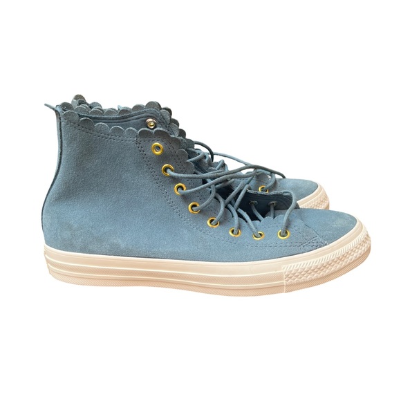 Converse Women’s Chuck Taylor All Star High Too Frilly Thrills Casual Sneakers - Picture 3 of 14